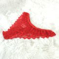 *Calcinha Renda Conforto (LK001) - Vermelho