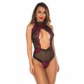 *Body Luxúria (PS8314) - Vermelho c/ Preto