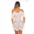 *Camisola Mônaco Chantily (PS8330) - Branco