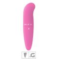 Vibrador Ponto G Aveludado Linha Color (VM002) - Rosa