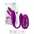 *Vibrador Para Casal Vox Vibe Com Sensor De Voz VP (CD012-ST303) - Roxo