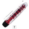 *Vibrador Com Capa Lisa 15x10 VP (PE011B-ST337) - Vermelho