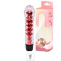 *Vibrador Com Capa Textura Massageadora VP (PE011D-ST337) - Vermelho