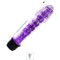 *Vibrador Com Capa e Cerdas 14x13cm VP (PE011-ST337) - Roxo