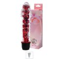 *Vibrador Com Capa e Cerdas 14x13cm VP (PE011-ST337) - Vermelho