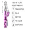 Vibrador Rotativo Vai e Vem VP (RT004G-17041) - Lilás