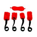 *Kit Bondage 4 Amarras Sexy Fantasy (SF908-SF909) - Vermelho