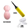 Boneca Inflável Vagina Ânus em Cyber e Vibrador SI (1034-14290) - Loira