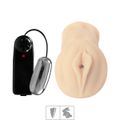 *Masturbador Vagina em Cyberskin Com Vibro SI (1049) - Bege