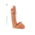 Prótese 15x12cm Com Escroto GS (17825-M02301) - Bege