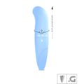 Vibrador Ponto G Linha Color Aveludado SI (5131) - Azul Tiffany