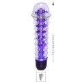 Vibrador Com Capa Texturizada Massageadora SI (5463-ST337) - Roxo