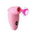 *Estimulador Feminino Sex Massager Com Pulsação SI (6037) - Rosa