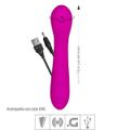 Vibrador Ponto G Recarregável Tony SI (6101) - Magenta