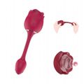 Estimulador Recarregável Formato de Rosa Immortal Flower 3 SI (7075) - Vermelho