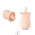 **Rosa Com Estimulador Formato de Língua SI (7499) - Rosa