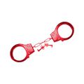 Algema em Metal Hand Cuffs SI (7871-6179) - Vermelho