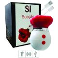 Vibrador Com Sucção Recarregável Formato de Boca SI (8153) - Vermelho
