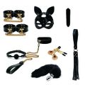 Kit Sado Maleta de Luxo Com Bullet SI (8436) - Preto