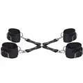 *Bracelete e Tornozeleira Dominatrixxx (DX1722) - Preto
