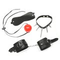 *Kit Dominatrixxx Prisioneira Com Venda (DX514) - Preto