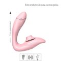 Estimulador Recarregável Sensual Vibe Pro VP (ES038) - Rosa
