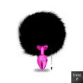 Plug de Metal PomPom Escuro Hard (HA115-ST607) - Rosa