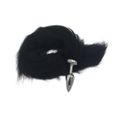Plug Less Cromado Com Cauda P (HA168C) - Preto
