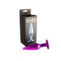 Plug de Metal Slim Com Pedras Variadas (HA172) - Lilás