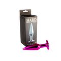 Plug de Metal Slim Com Pedras Variadas (HA172) - Rosa