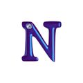 Letras Para Personalização Lilás (HA180L). - N
