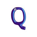 Letras Para Personalização Lilás (HA180L). - Q