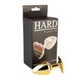 Plug Metálico Pride Coração (HA181) - Dourado