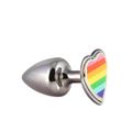 Plug Metálico Pride Coração (HA181) - Onix