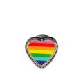 Plug Metálico Pride Coração (HA181) - Onix