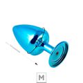 Plug de Metal M Personalittè (HA186) - Azul