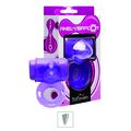 Anel Peniano Com Vibro Ursinho (HZ602) - Roxo