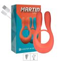 Anel Peniano Com Vibro Recarregável Martin (KST-025) - Laranja