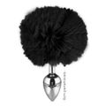 Plug Metálico P Com PomPom VP (PL012P) - Preto