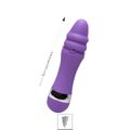 Vibrador Com Anéis Massageadores (PS005A) - Roxo