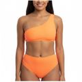 Conjunto Hot Pants Neon Ombro (FR5865) - Laranja