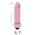 Prótese 18x16cm Em Cyber Com Vibro (SF102) - Bege