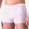 *Cueca O Pai Te Ama (SF1302-ST628) - Branco c/ Rosa 