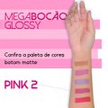 *Batom Líquido Matte Megabocão (SL455) - Pink 2