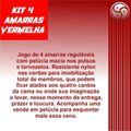 Kit 4 Amarras (ST206) - Vermelho