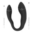 Vibrador Para Casal Recarregável Nana SI (ST917) - Preto