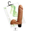 Prótese 15x13cm Com Vibro e Escroto GS (17824-VB02301) - Bege