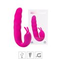 Vibrador Ponto G Com Estimulador (VB094) - Rosa