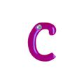 Letras Para Personalização Rosa (HA180R) - C
