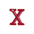 Letras Para Personalização Vermelha (HA180V). - X